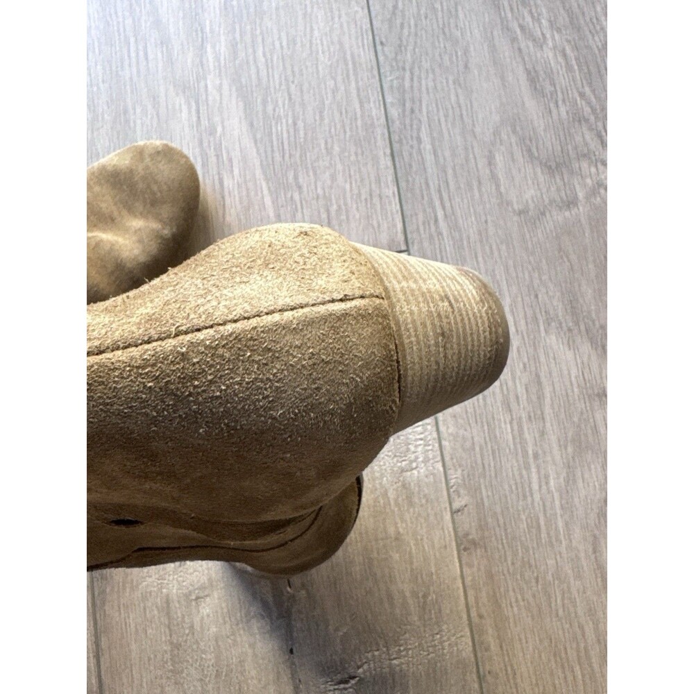 Isabel Marant Suede Western Ankle Boots Taupe Size 39 Made in Italy Women’s 8 - Picture 13 of 16